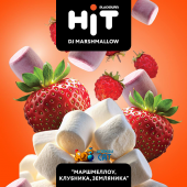 Табак BlackBurn HIT DJ Marshmallow (Маршмеллоу Клубника Земляника) 30г Акцизный